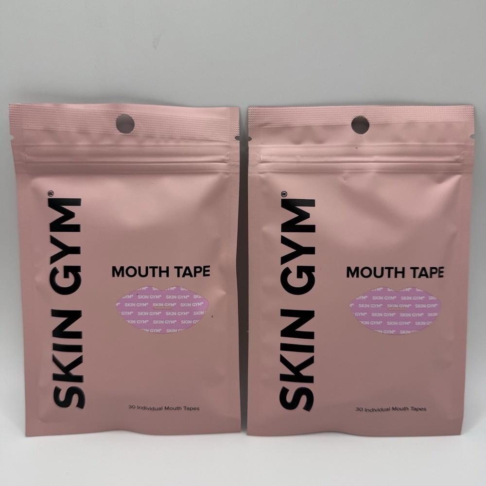 Skin Gym Mouth Tape 60 Count Nasal Breathing Beauty Sleep Sealed New Pack